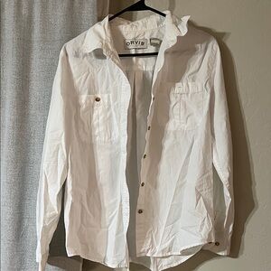 Orvis Ivory Casual Shirt with Pockets